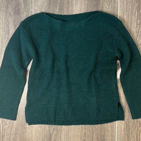 Nwt LEITHâGreenâsweaterâsizeâMedium - Picture 9 of 9